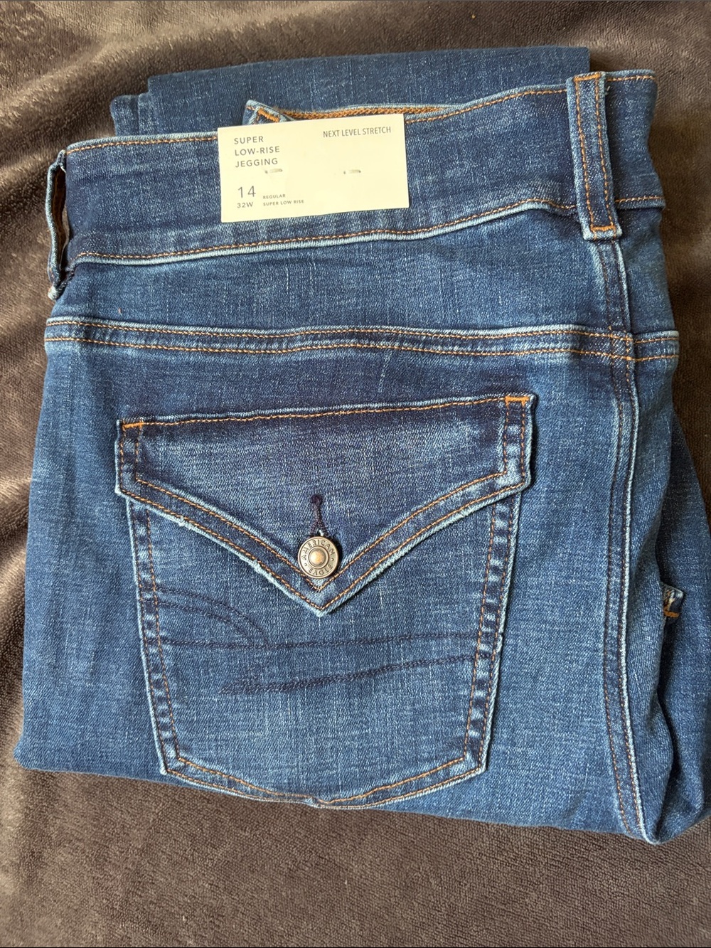 Classic Super Low-Rise Women’s Jeans - Blue
